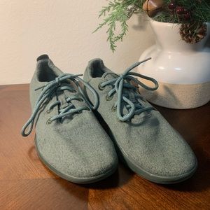 Allbirds Men's Wool Runners Tuke Matcha SZ 12! VGC